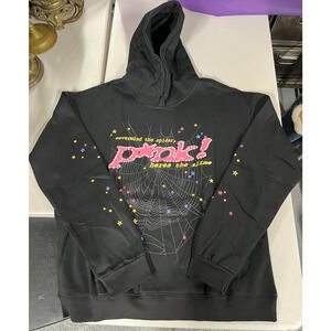 Sp5der P*NK V2 Hoodie Black Size XL